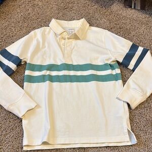 J Crew Crewcuts kids long sleeve polo